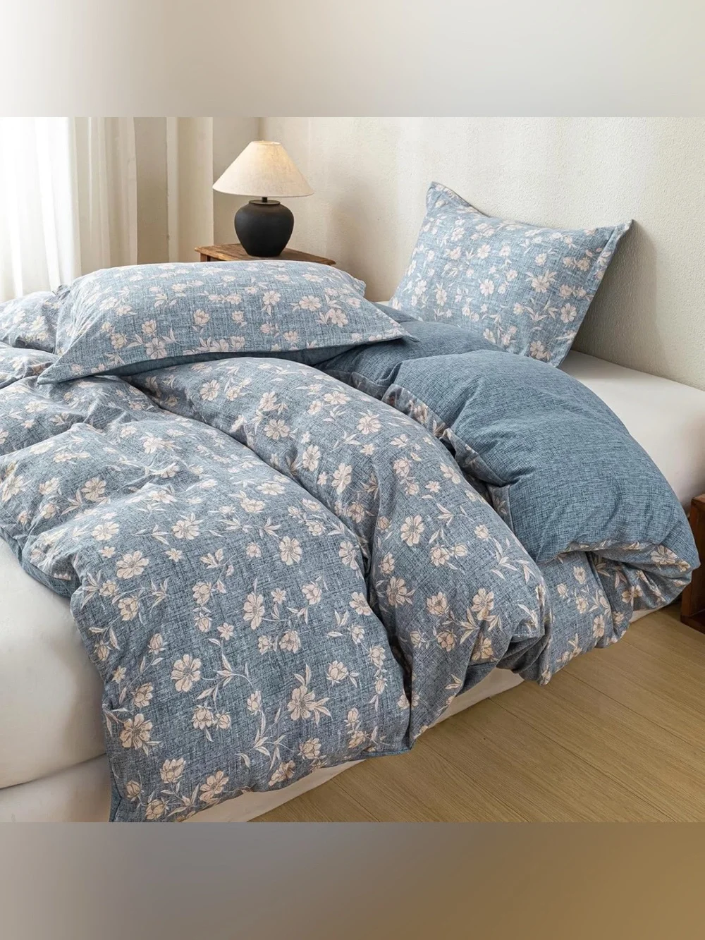 Blue Flower Twin Size 68